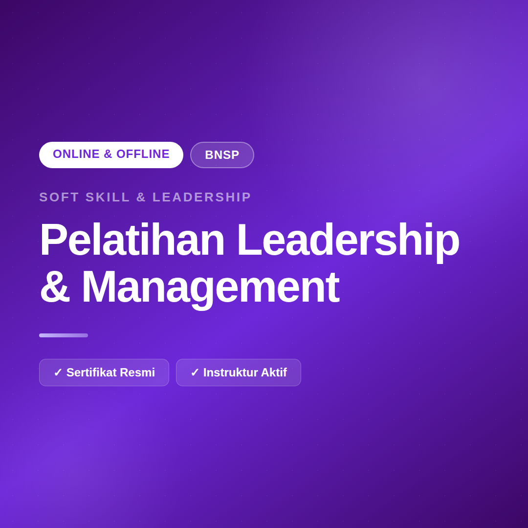 Leadership & Manajemen Tim