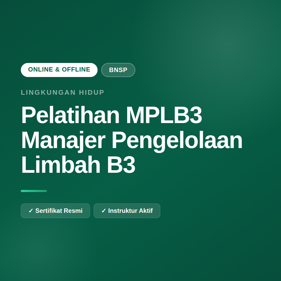 Pelatihan MPLB3