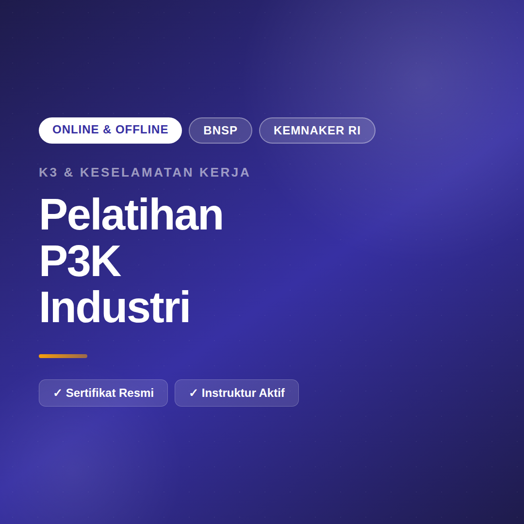 Pelatihan K3 Perkantoran